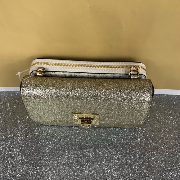 Michael Kors Wallet Clutch XBody  Tina Vanilla - Picture 3 of 8